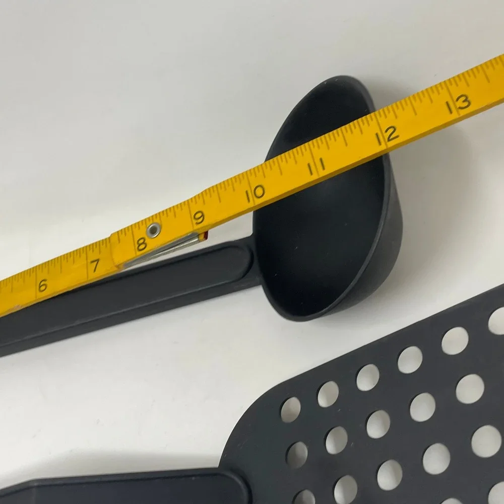 T-Fal 3 Piece Black Nylon Kitchen Utensil Set Spatula Slotted Spoon Ladle Canada